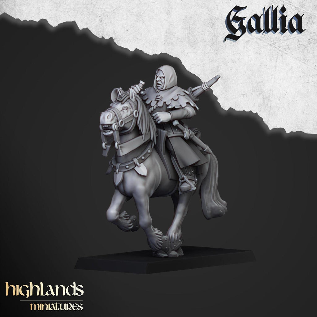 Gallia Mounted Men at Arms | Highlands Miniatures