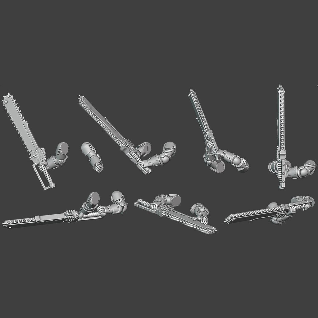 Gen 3 - Heavy Chain Blade arms