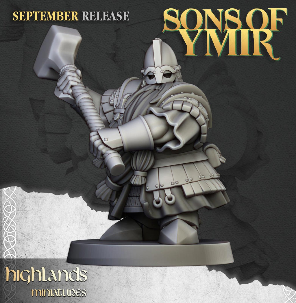 Kings guard dwarfs - Highlands Miniatures