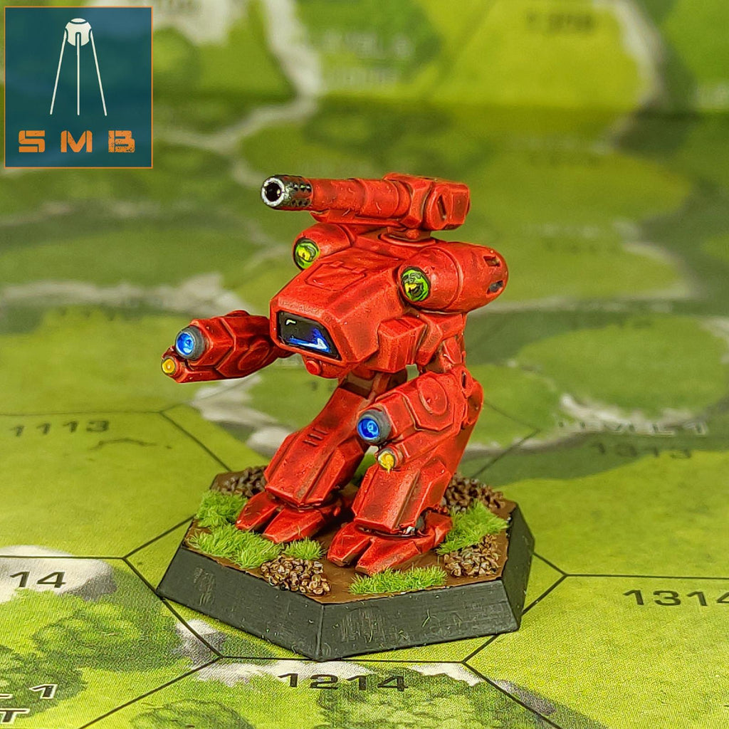 Marauder "Chibi" | Sir Mortimer Bombito | American Mecha | Compatible with BT and other 6mm Tabletop Wargames