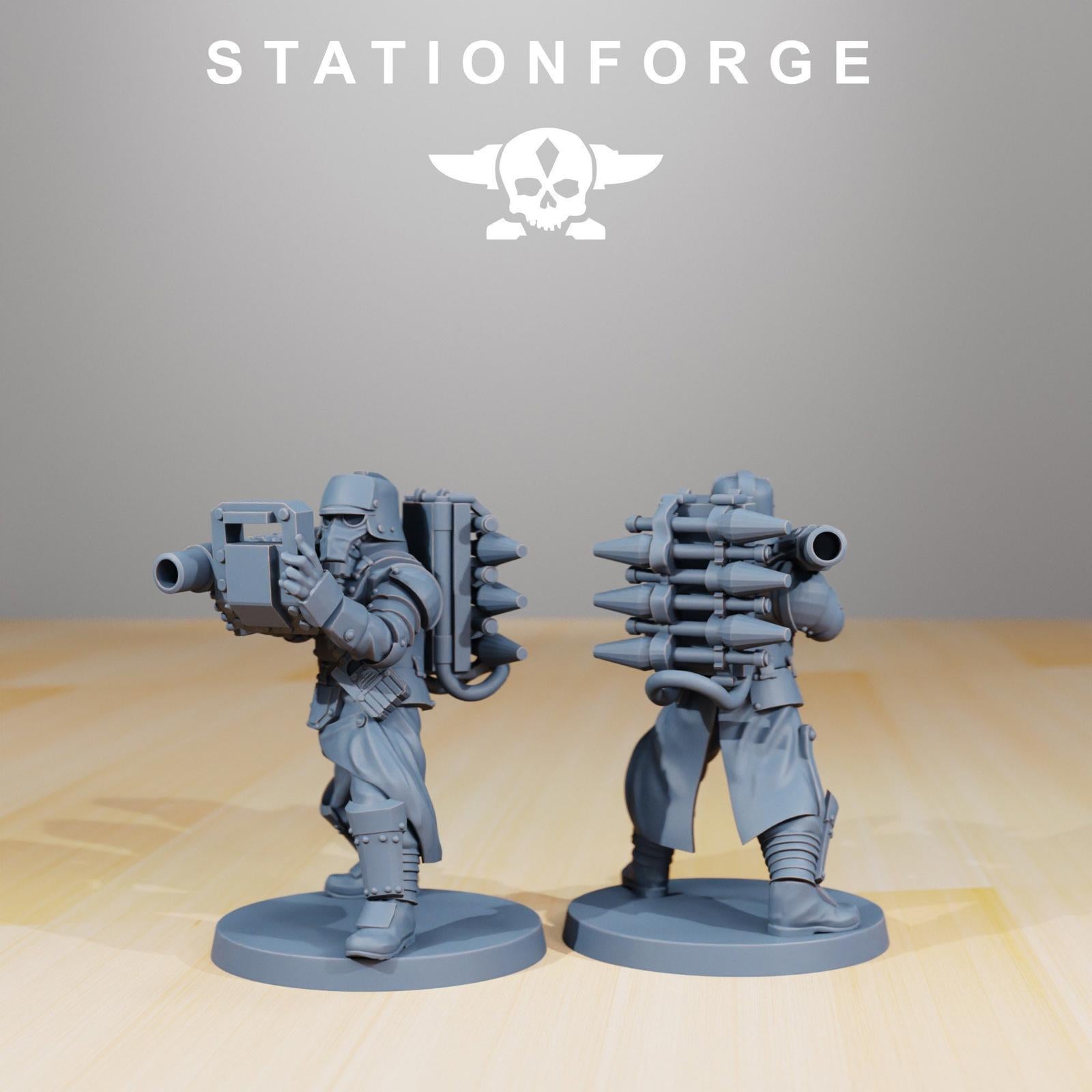 Grim Guard Armoured Squad (5)