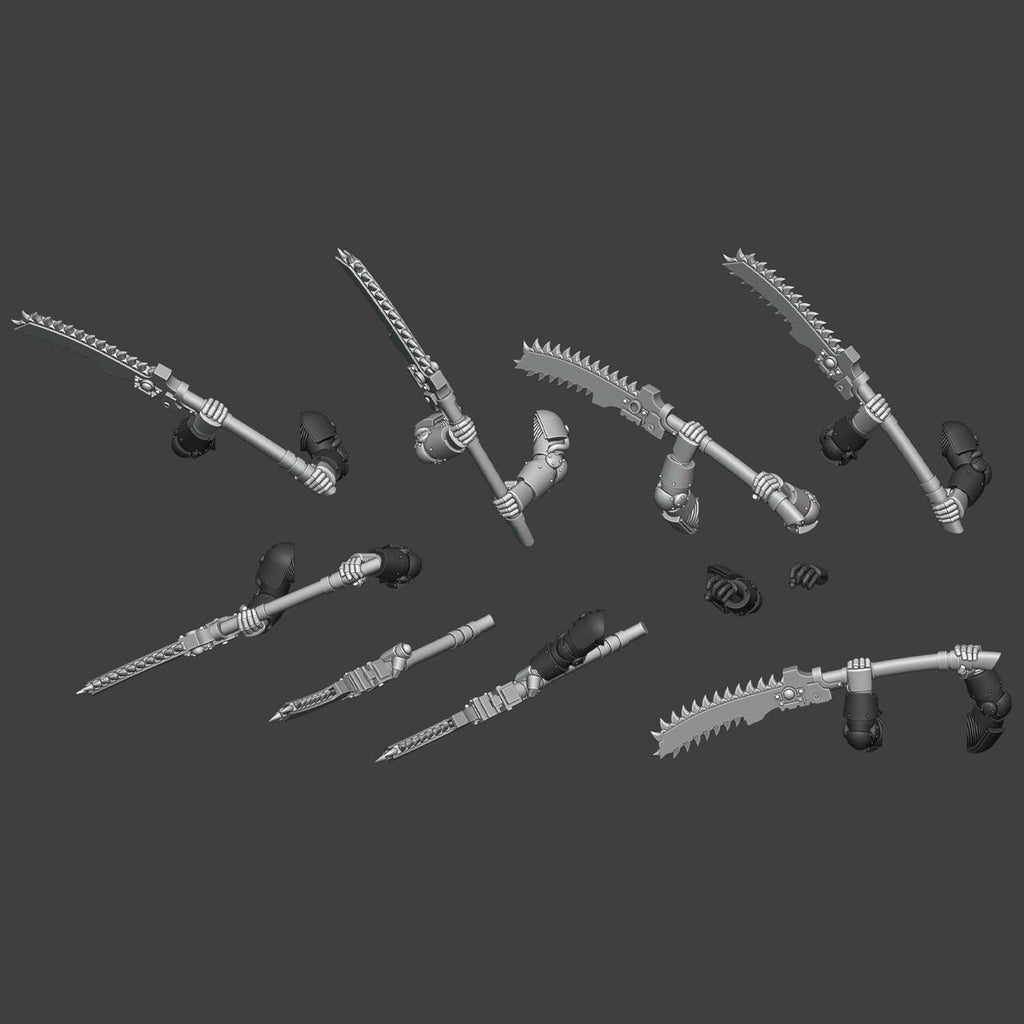 Gen 2/6 - Chain Glaive Arms add on