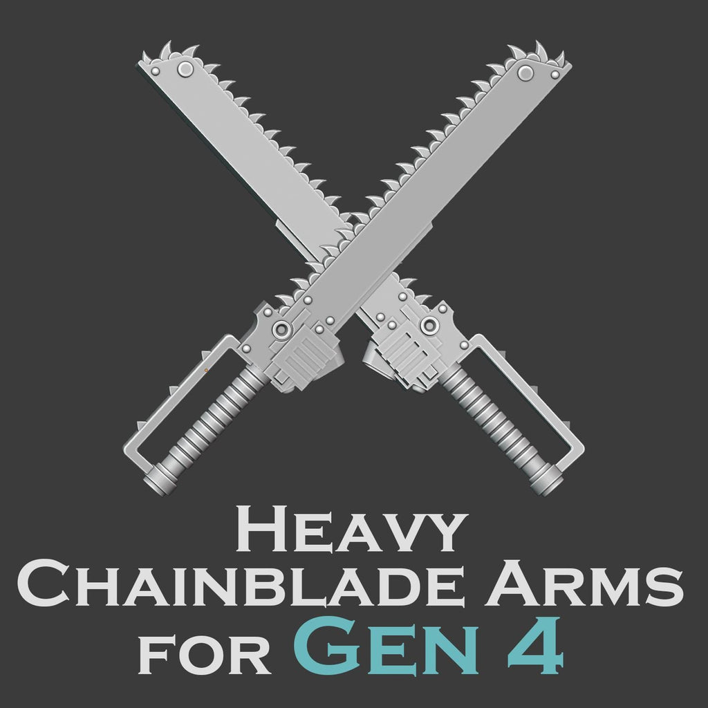 Gen 4 - Heavy Chainblade Arms