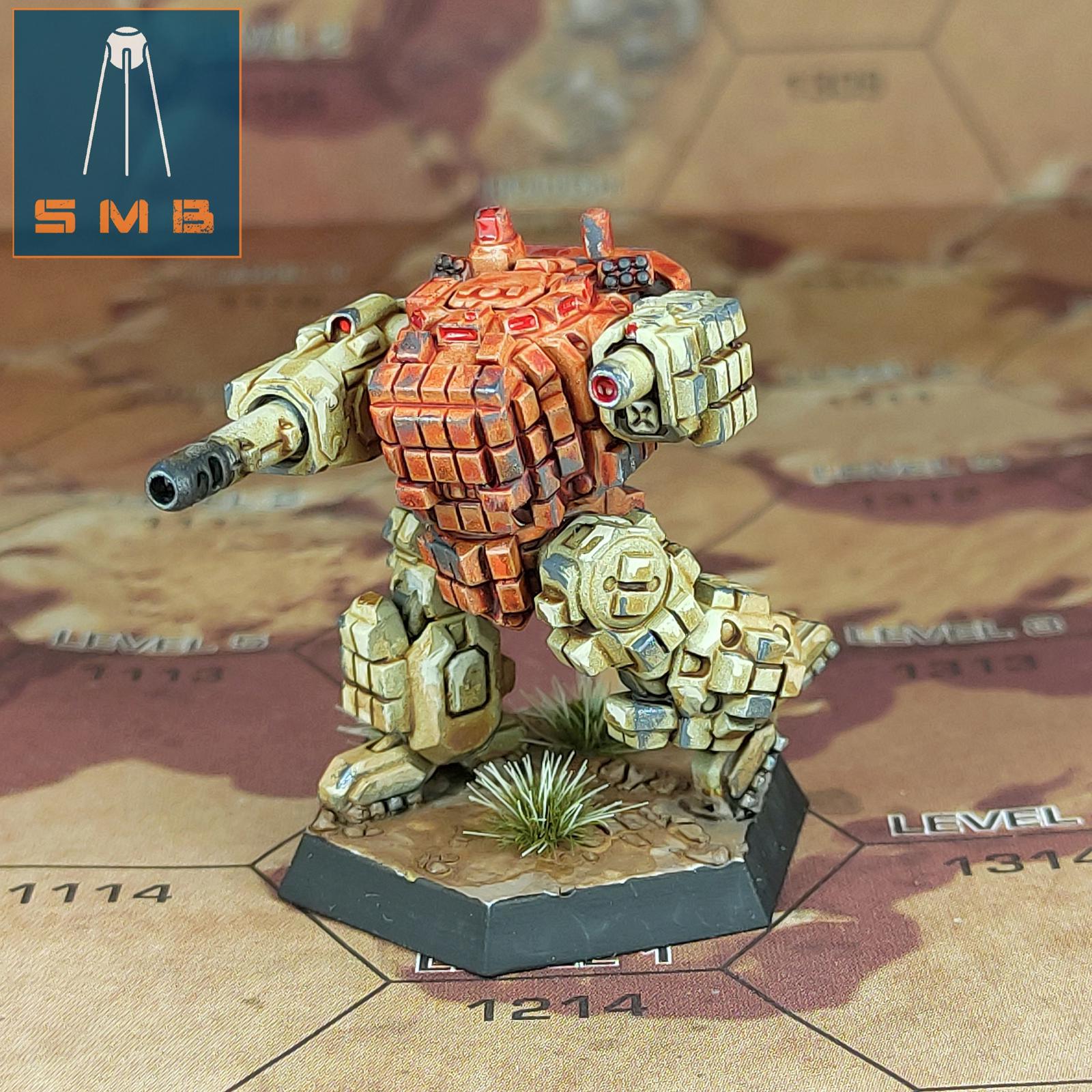 UrbanMech ERA | Sir Mortimer Bombito | American Mecha | Compatible with BT and other 6mm Tabletop Wargames