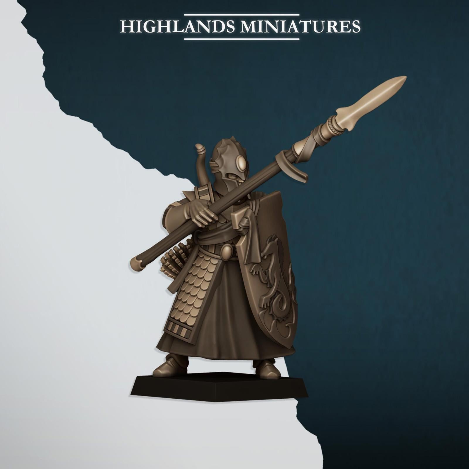 Aegean Elves Sea Guards - Highlands Miniatures