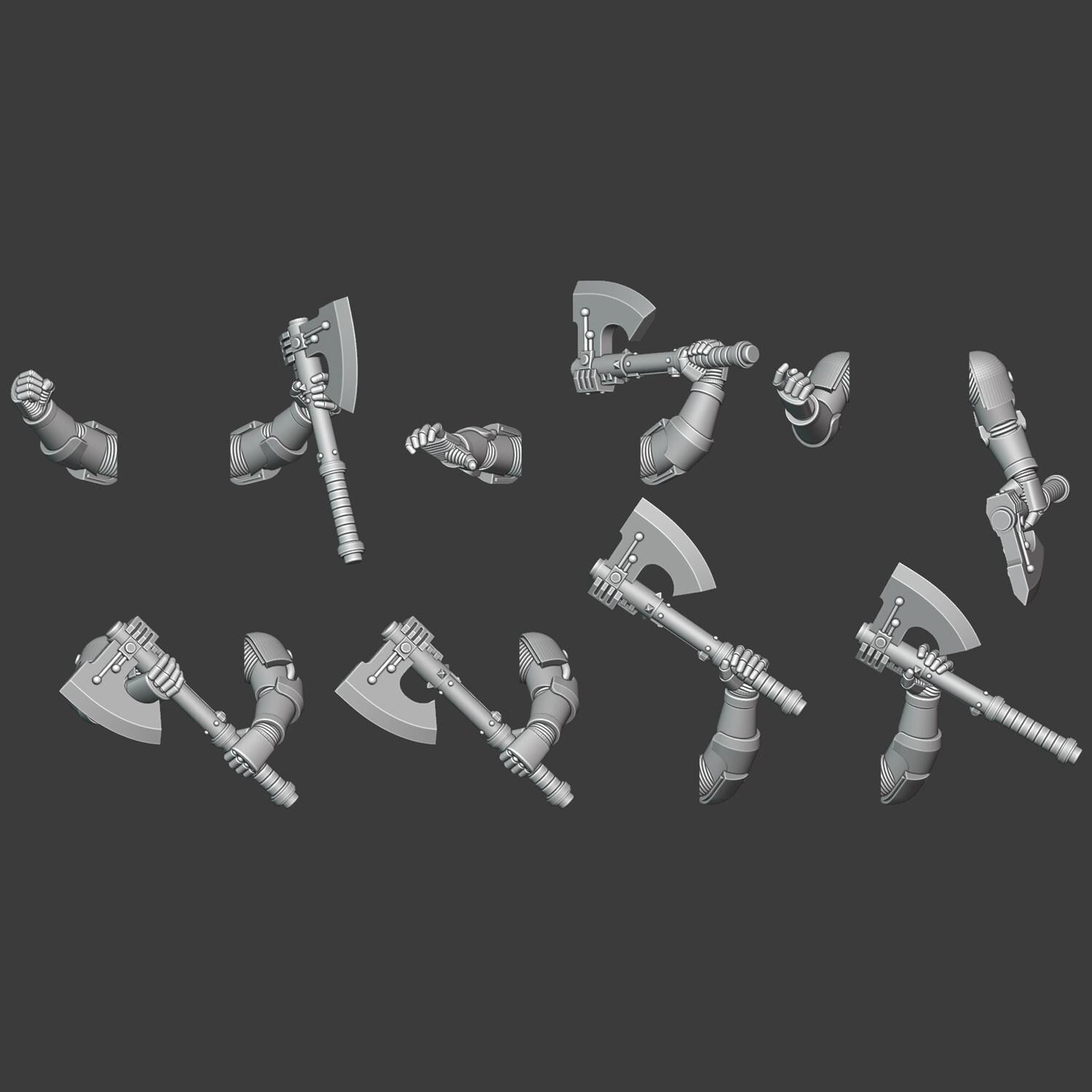 Gen 6 - Power Axe Arms 1.5