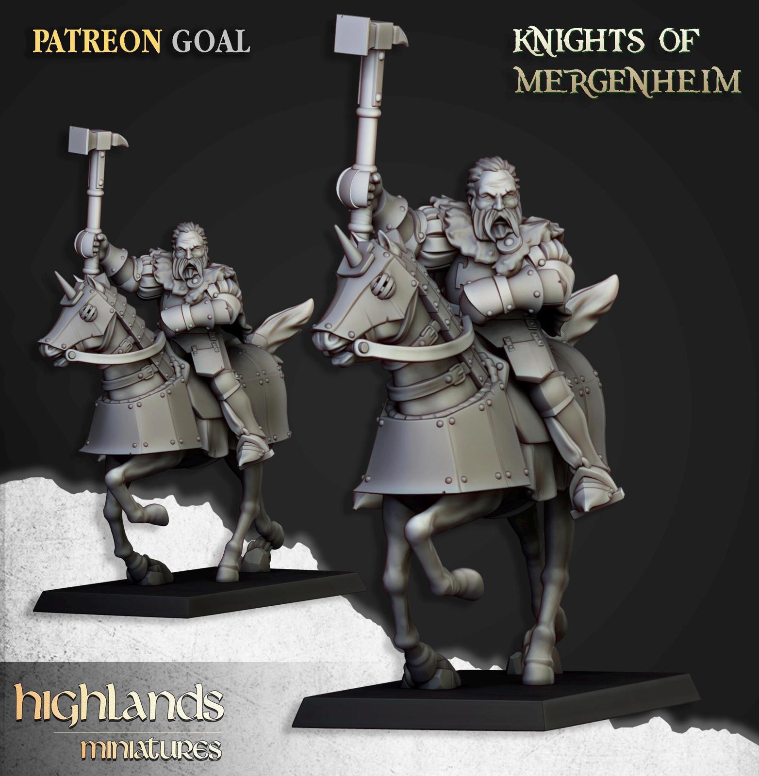Mergenheim knights | Highland Miniatures