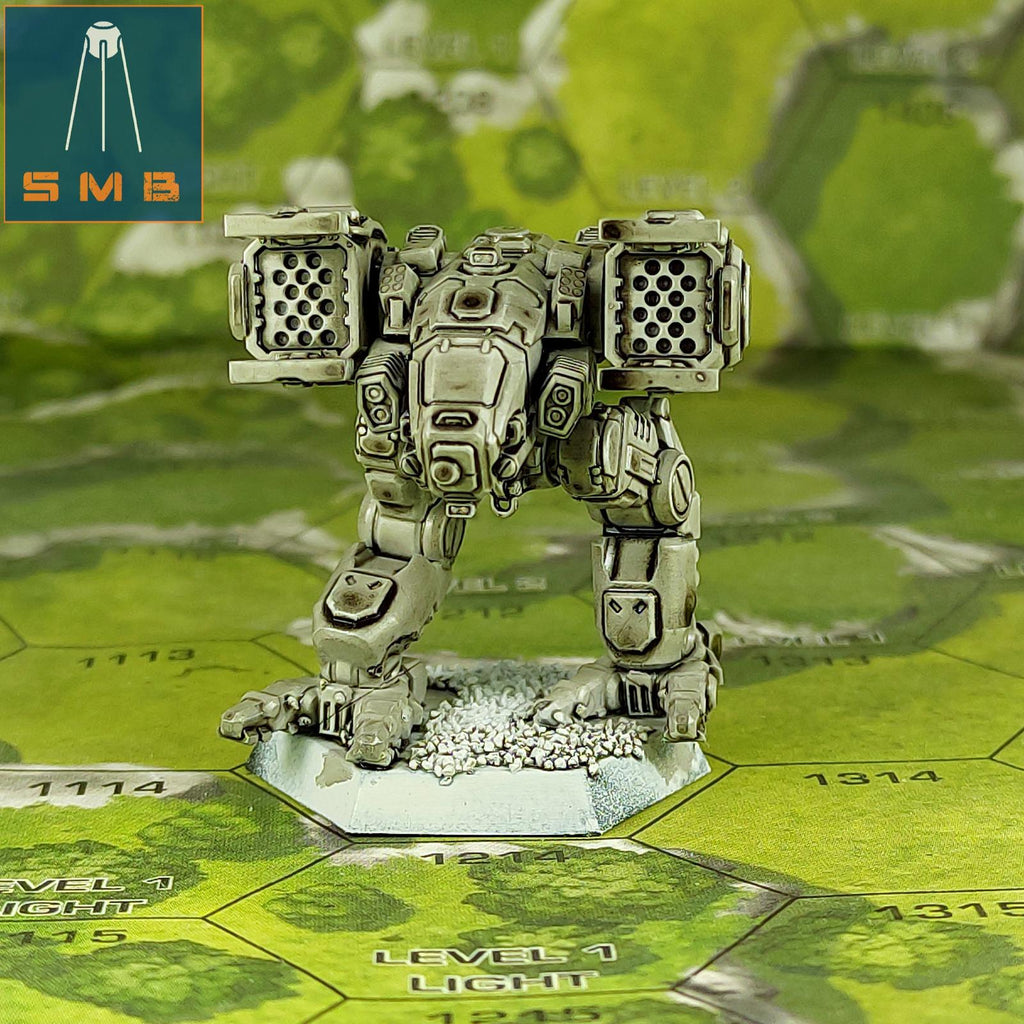 Catapult CPLT-C1 | Sir Mortimer Bombito | American Mecha | Compatible with BT and other 6mm Tabletop Wargames