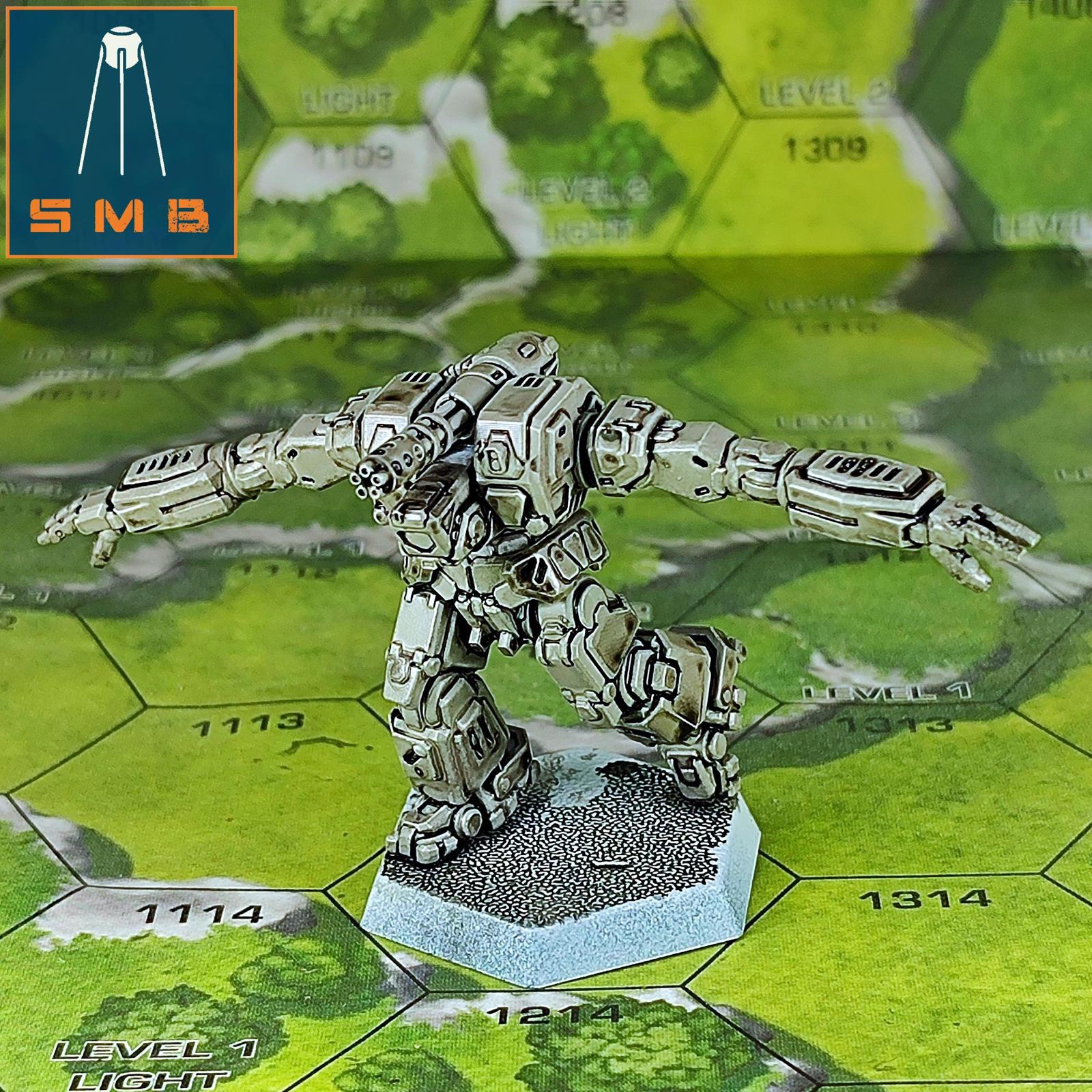 Legionnaire LGN-2D Spread Eagle | Sir Mortimer Bombito | American Mecha | Compatible with BT and other 6mm Tabletop Wargames