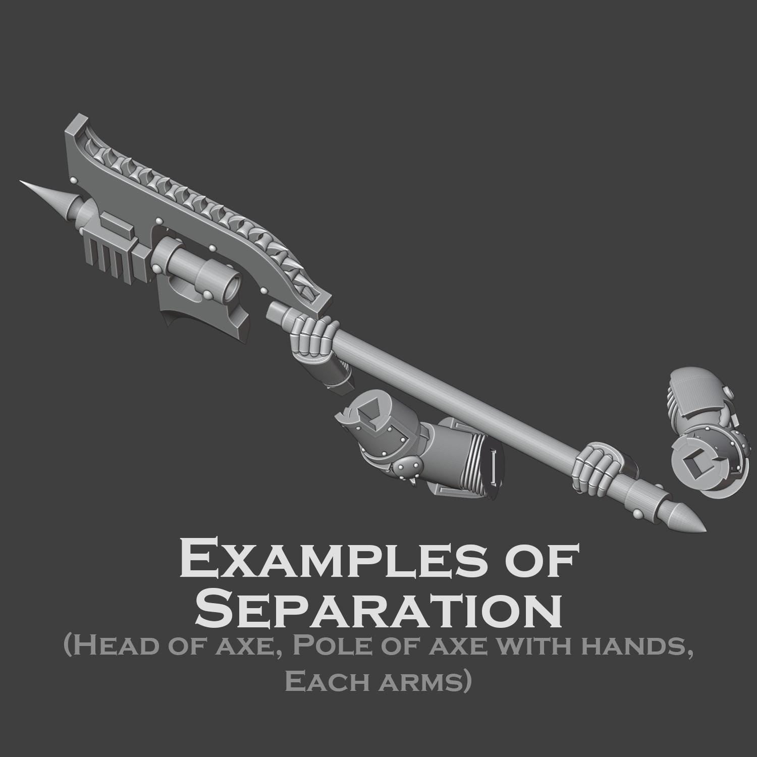 Gen 3 - Skin Flayer Axe Arms