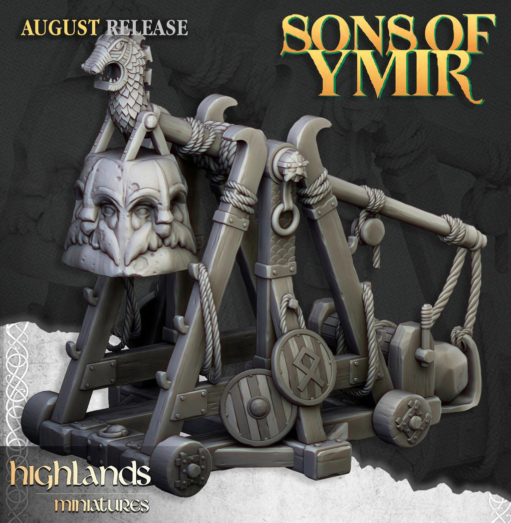 Dwarf Catapult - Highlands Miniatures