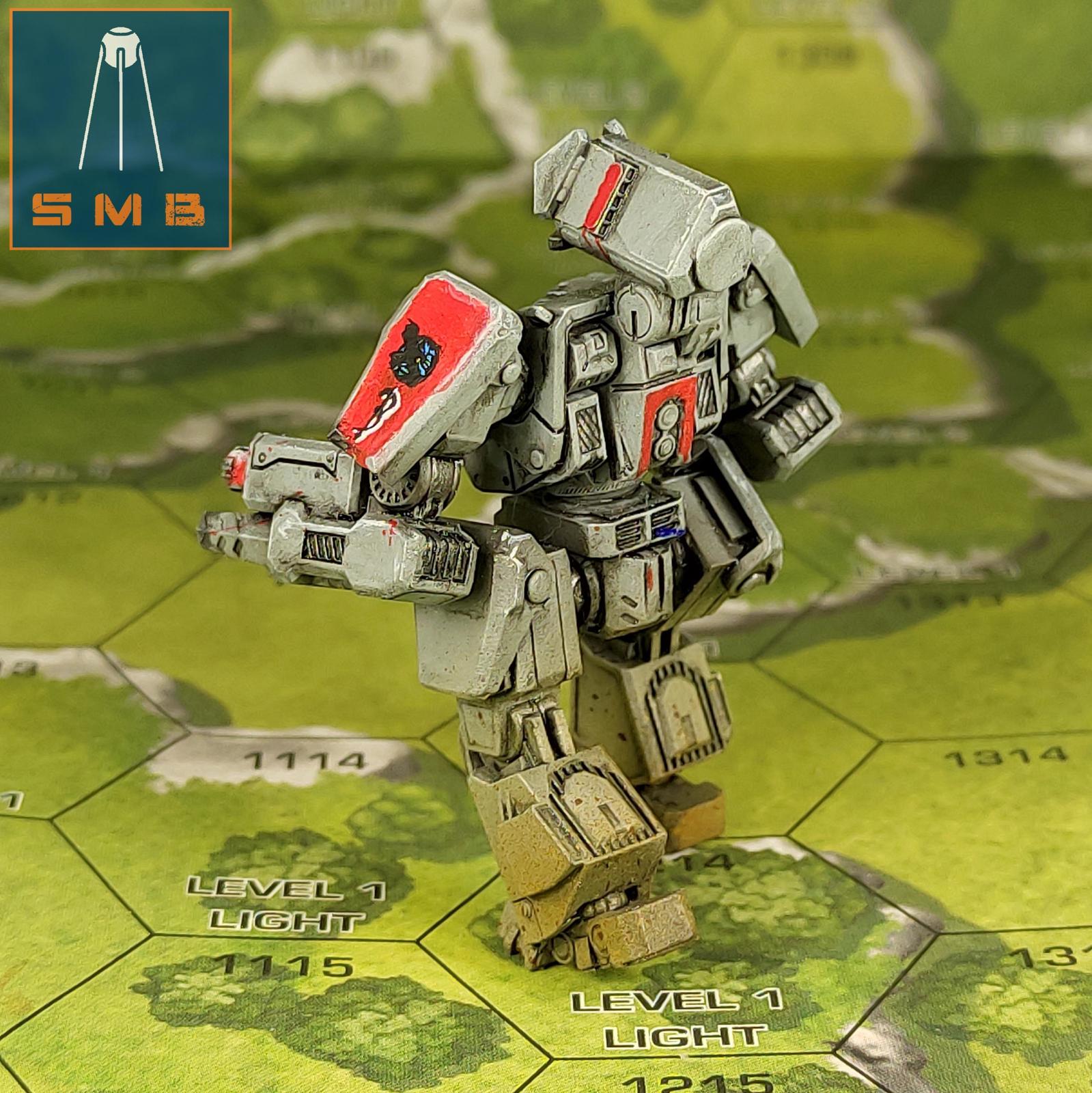 Thunderbolt IIC | Sir Mortimer Bombito | American Mecha | Compatible with BT and other 6mm Tabletop Wargames