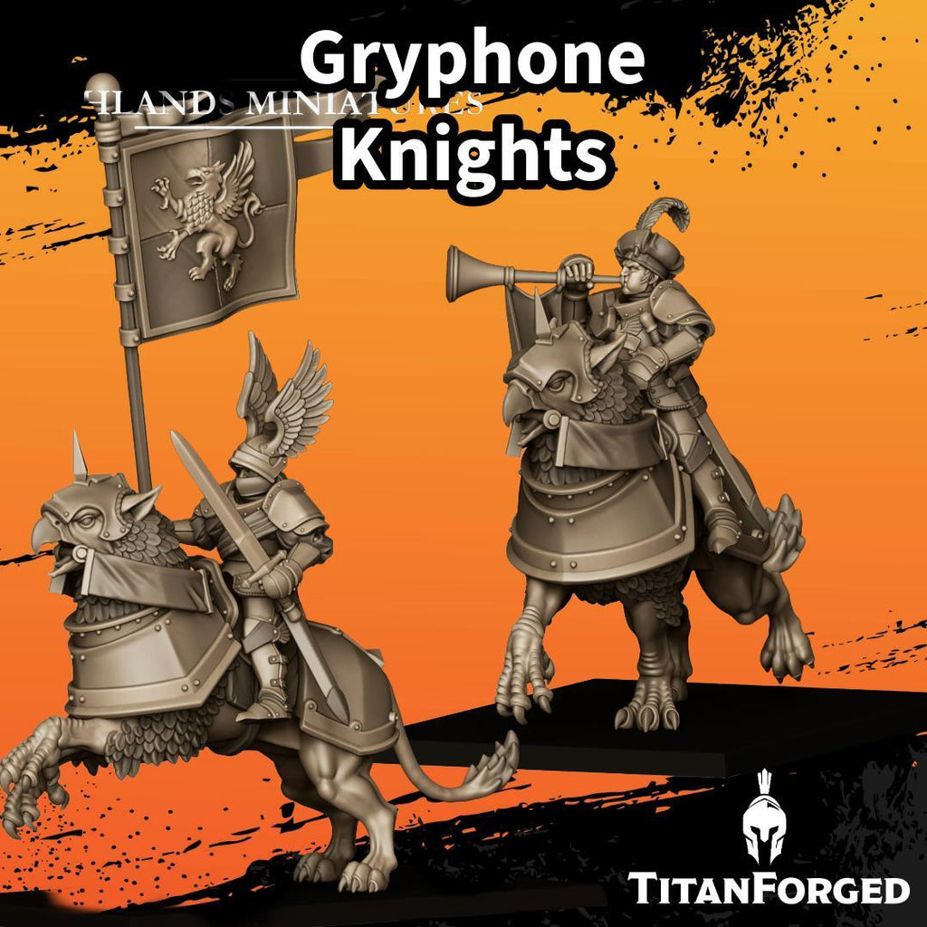 Gryphone Knights - Highlands miniatures