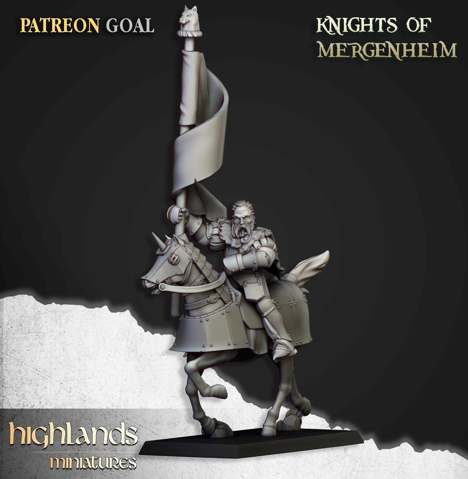 Mergenheim knights | Highland Miniatures