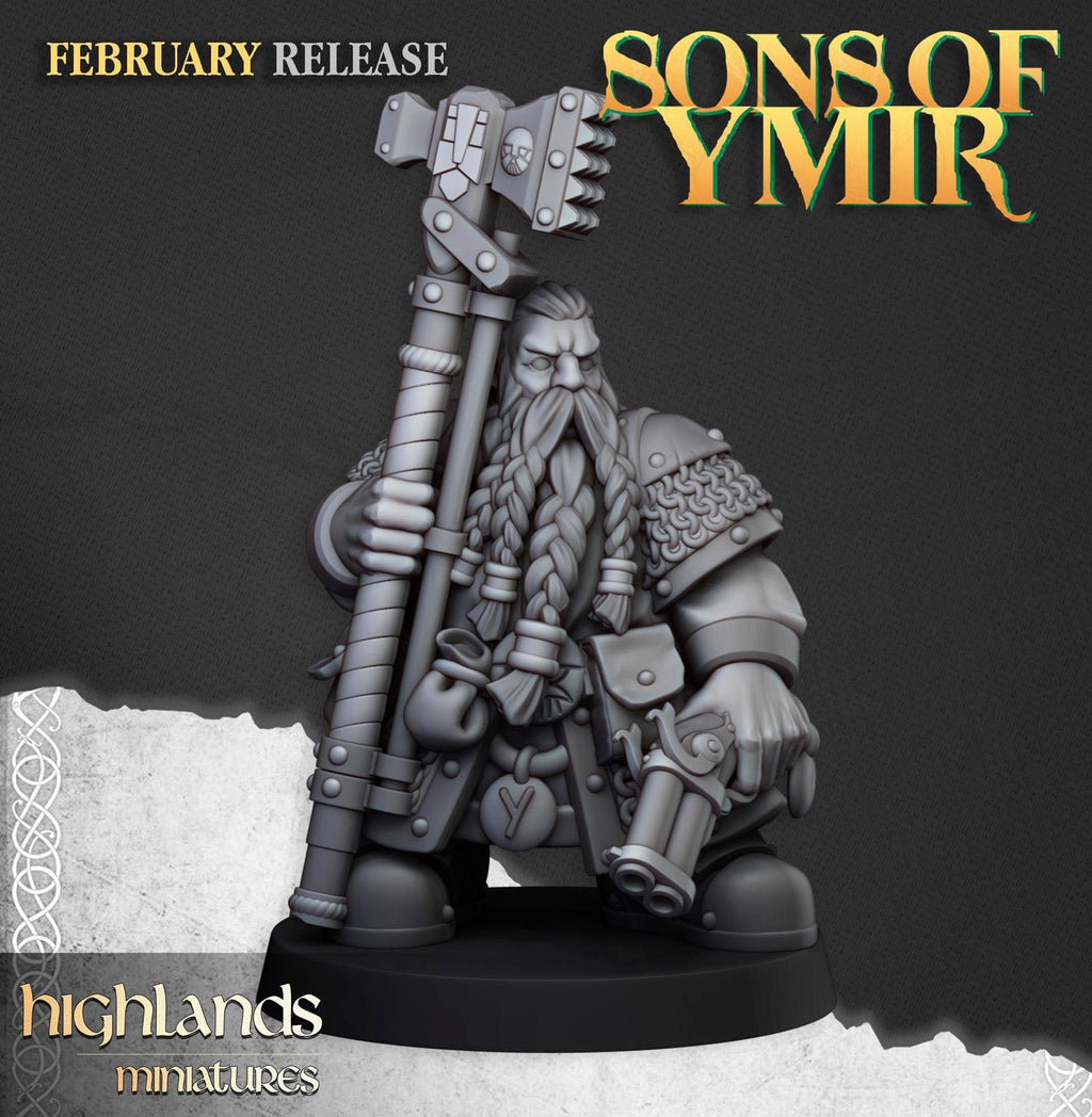 Dwarf Engineer - Highlands Miniatures