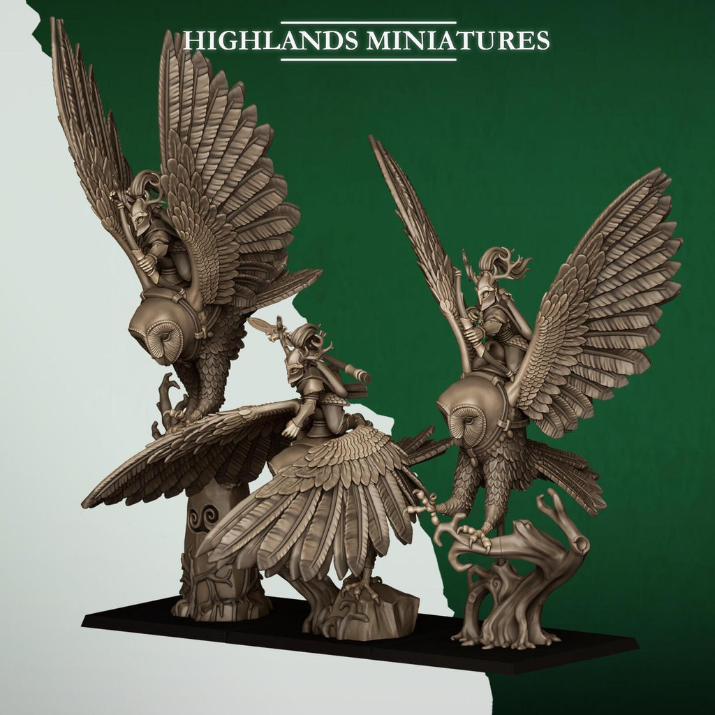 Feral Elves Great Owls Riders