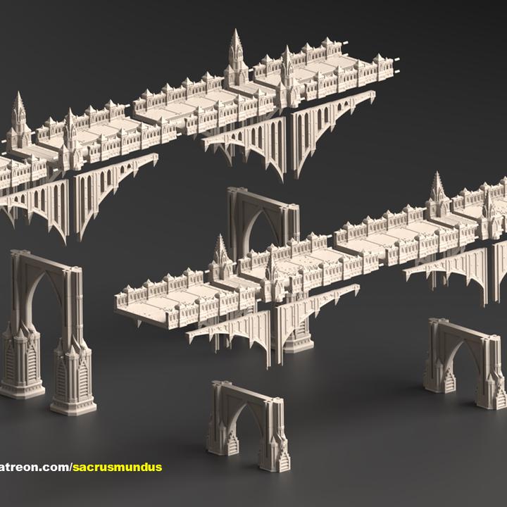 Vertex Tertius - Hive Crossroad - Sacrus Mundus Terrain