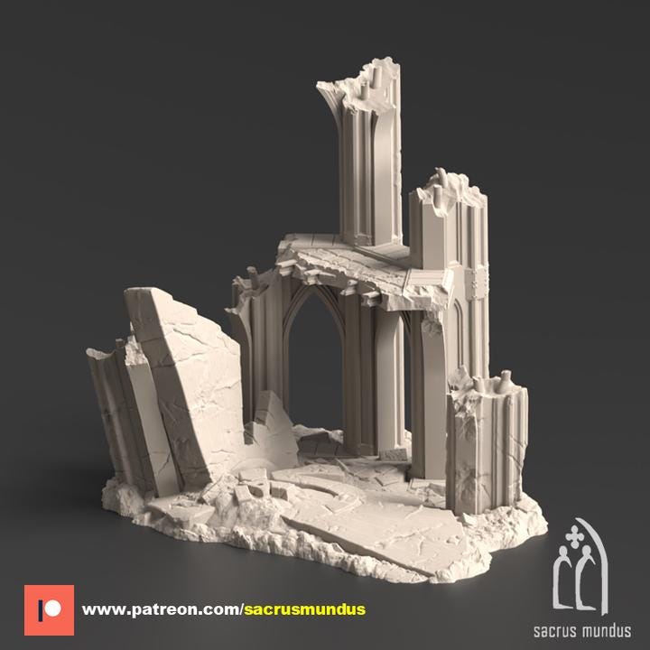 Vertex Tertius - Hive Crossroad - Sacrus Mundus Terrain