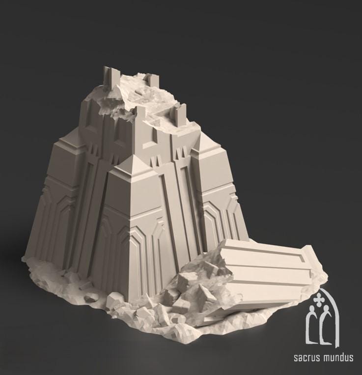 Krotone in flames - Sacrus Mundus Terrain