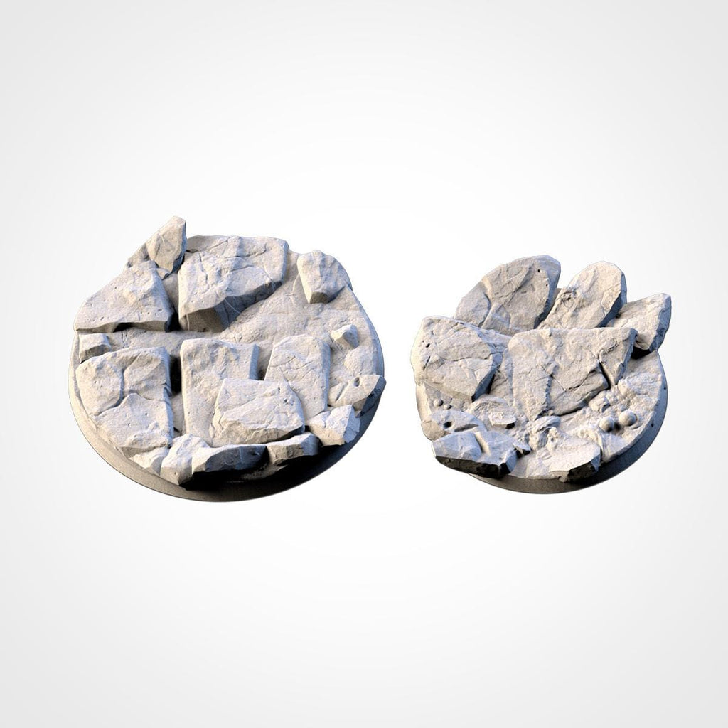 Txarli Factory Volcanic Bases 25mm/32mm/40mm/50mm/60mm and more / Wargaming