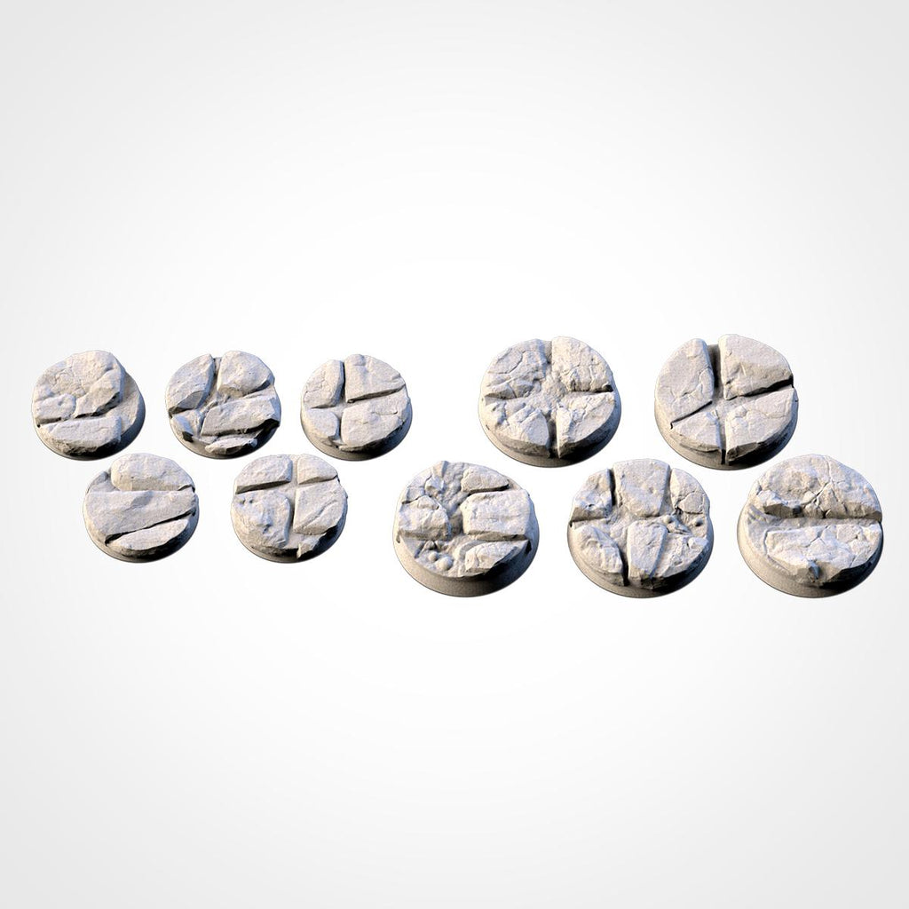 Txarli Factory Volcanic Bases 25mm/32mm/40mm/50mm/60mm and more / Wargaming