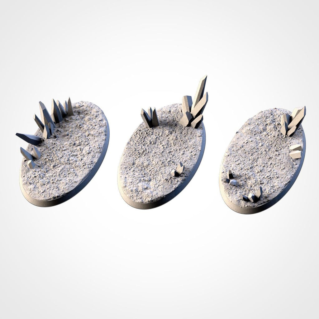 Txarli Factory TOPPERS Alien Glass Bases 25mm/32mm/40mm/50mm/60mm and more / Wargaming