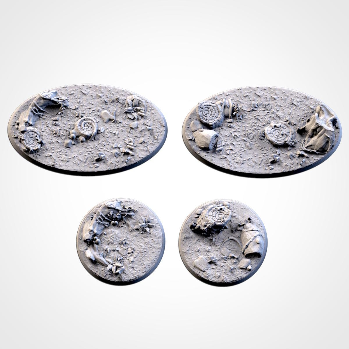 Txarli Factory Forest Bases 25mm/32mm/40mm/50mm/60mm and more / Wargaming