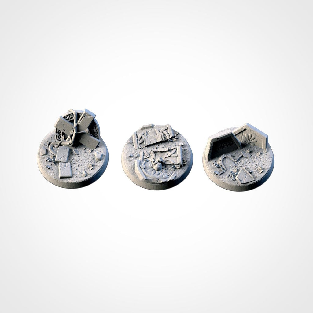 Txarli Factory TOPPERS, Graveyard Bases 25mm/32mm/40mm/50mm/60mm and more / Wargaming / Trench Crusade