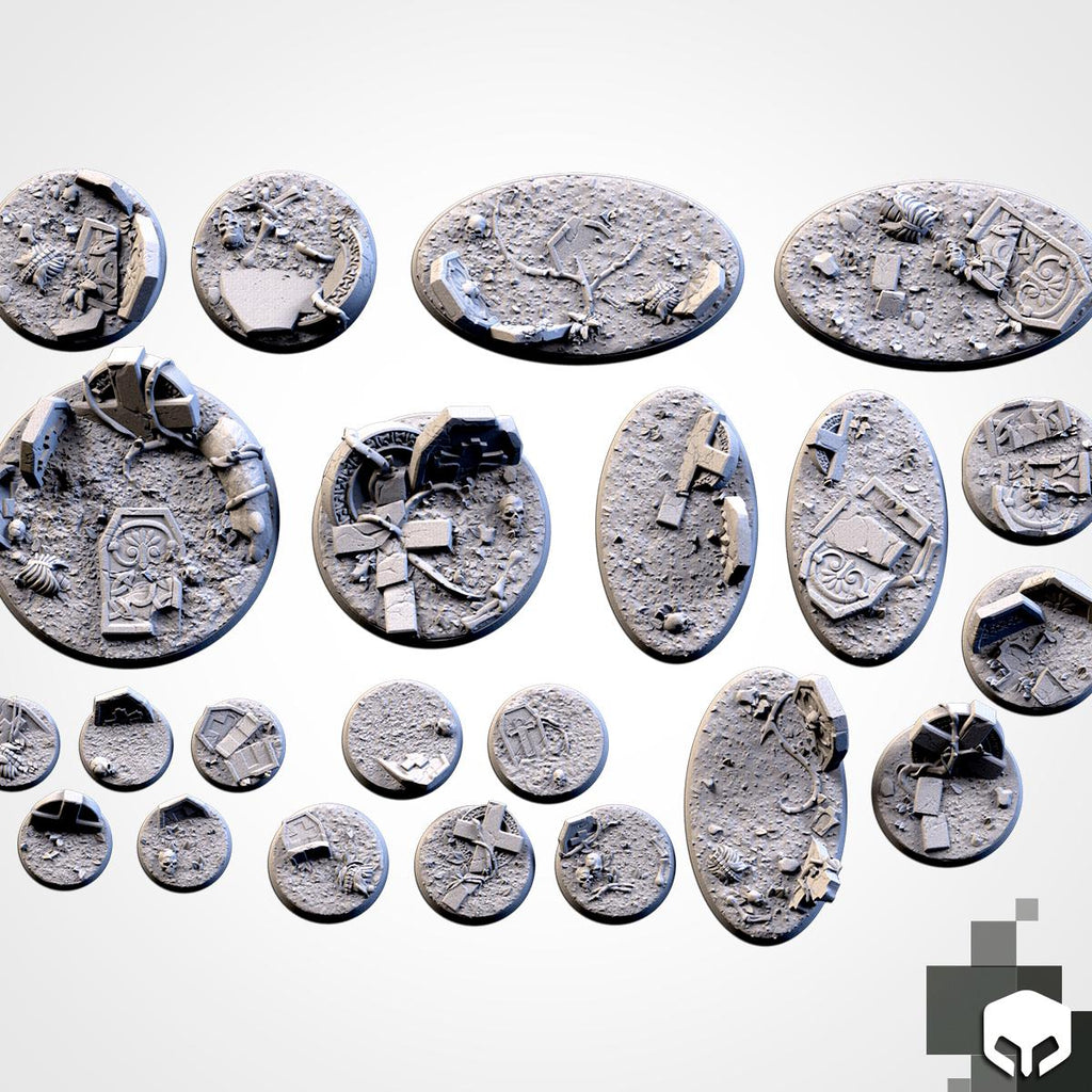 Txarli Factory TOPPERS, Graveyard Bases 25mm/32mm/40mm/50mm/60mm and more / Wargaming / Trench Crusade