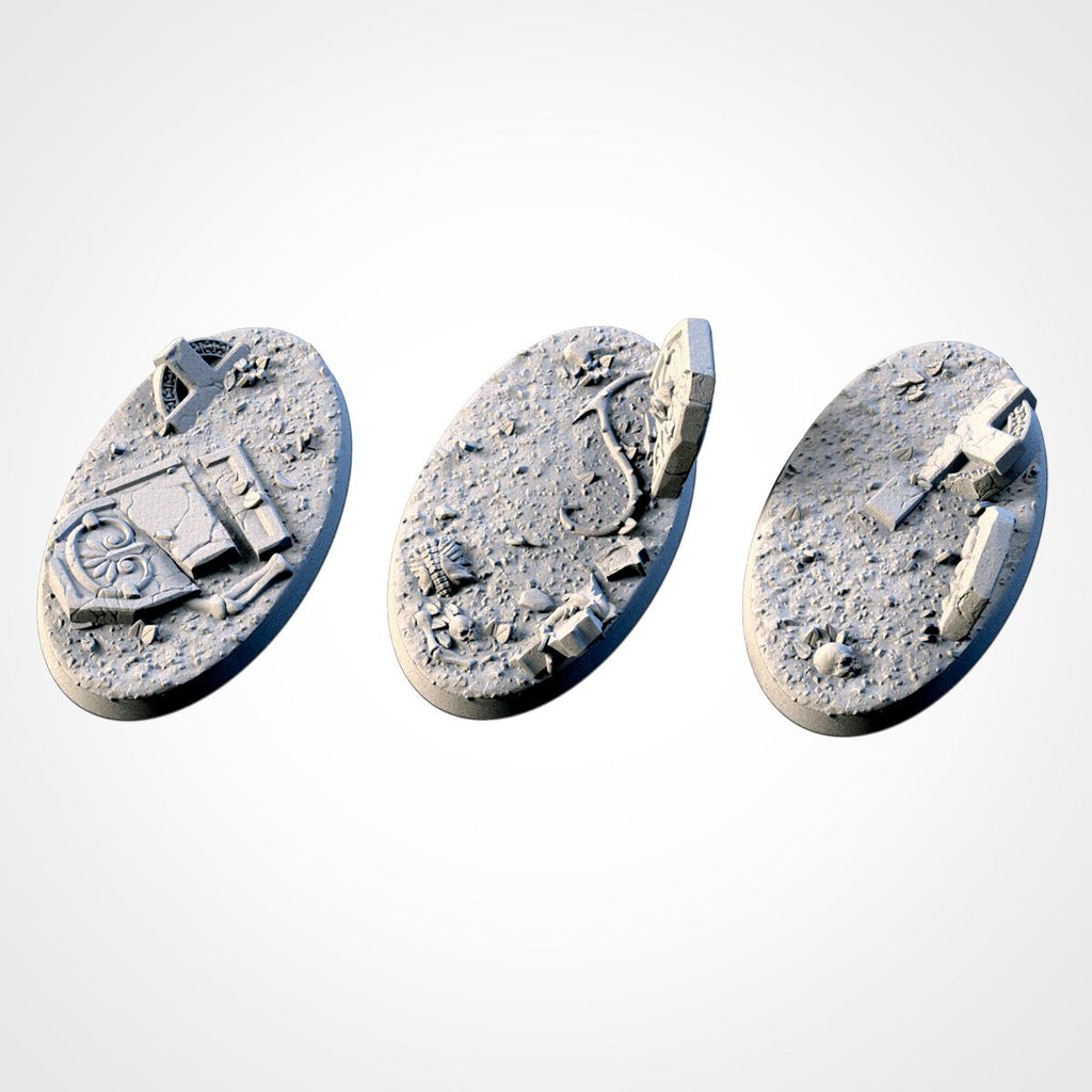 Txarli Factory, Graveyard Bases 25mm/32mm/40mm/50mm/60mm and more / Wargaming / Trench Crusade