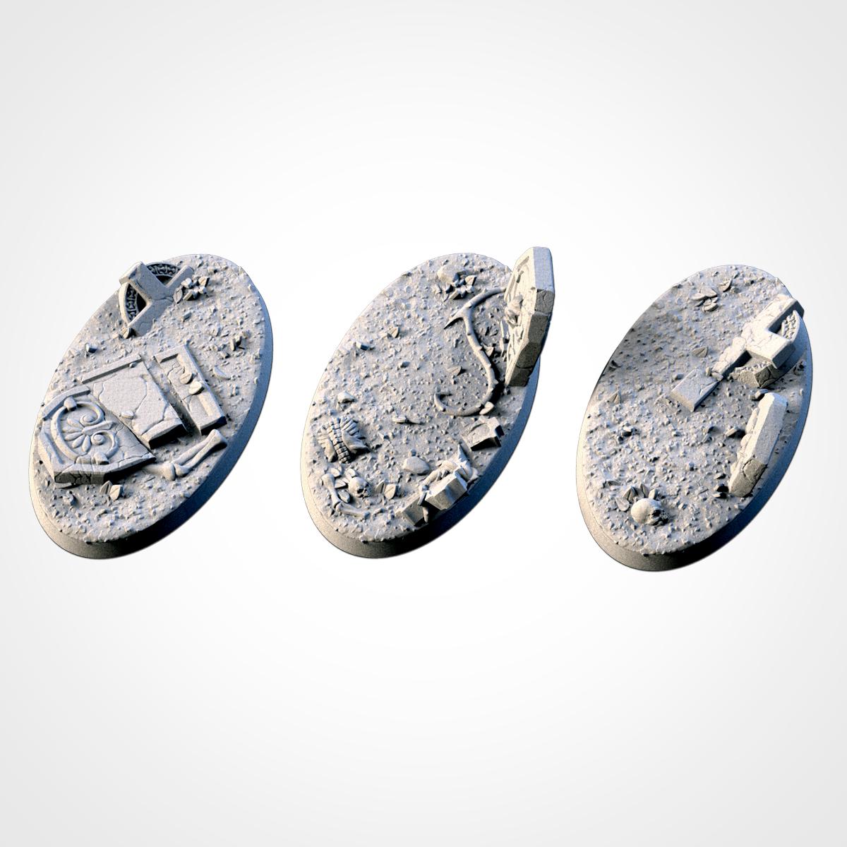 Txarli Factory, Graveyard Bases 25mm/32mm/40mm/50mm/60mm and more / Wargaming / Trench Crusade
