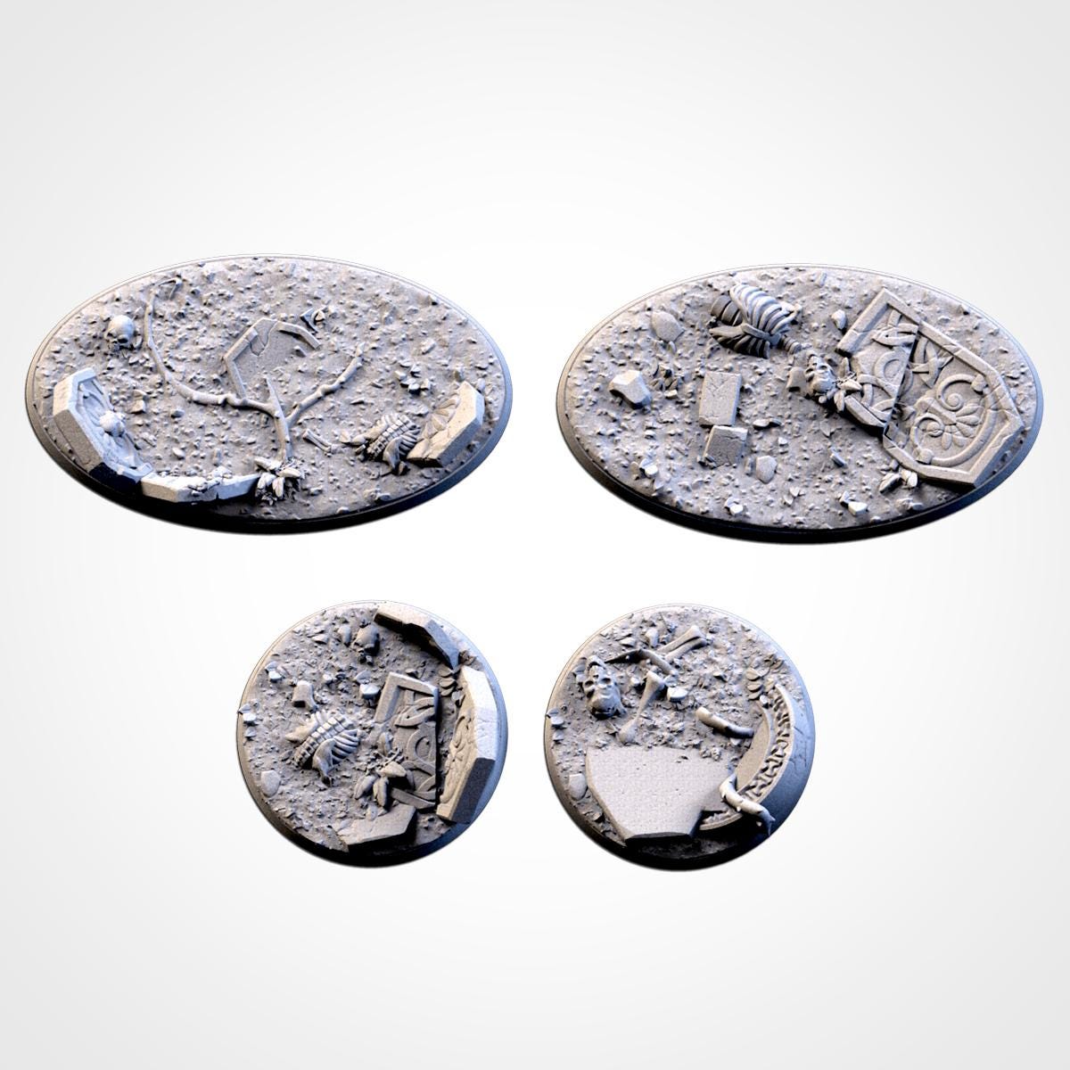 Txarli Factory, Graveyard Bases 25mm/32mm/40mm/50mm/60mm and more / Wargaming / Trench Crusade