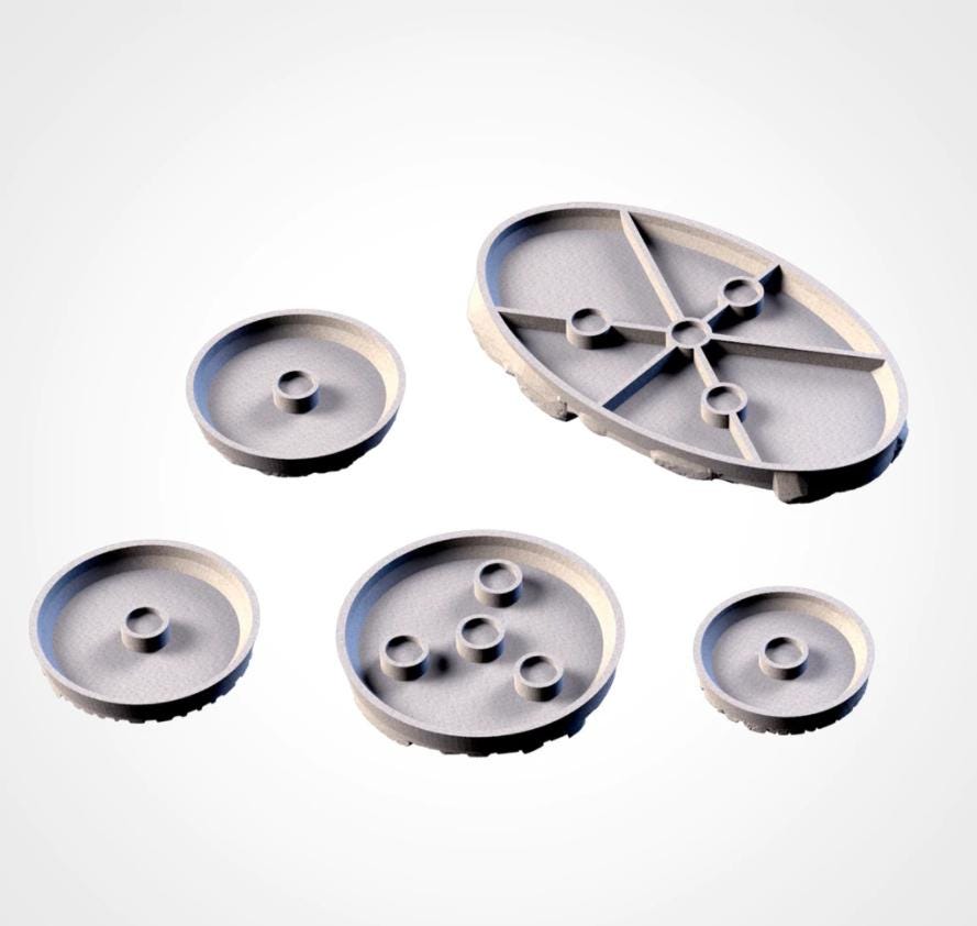 Txarli Chaos Hell 25mm/32mm/40mm/50mm/60mm and more / Wargaming