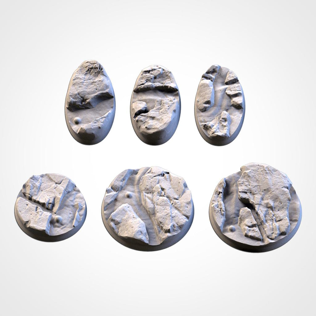 Txarli Factory Volcanic Bases EXPANSION 25mm/32mm/40mm/50mm/60mm and more / Wargaming