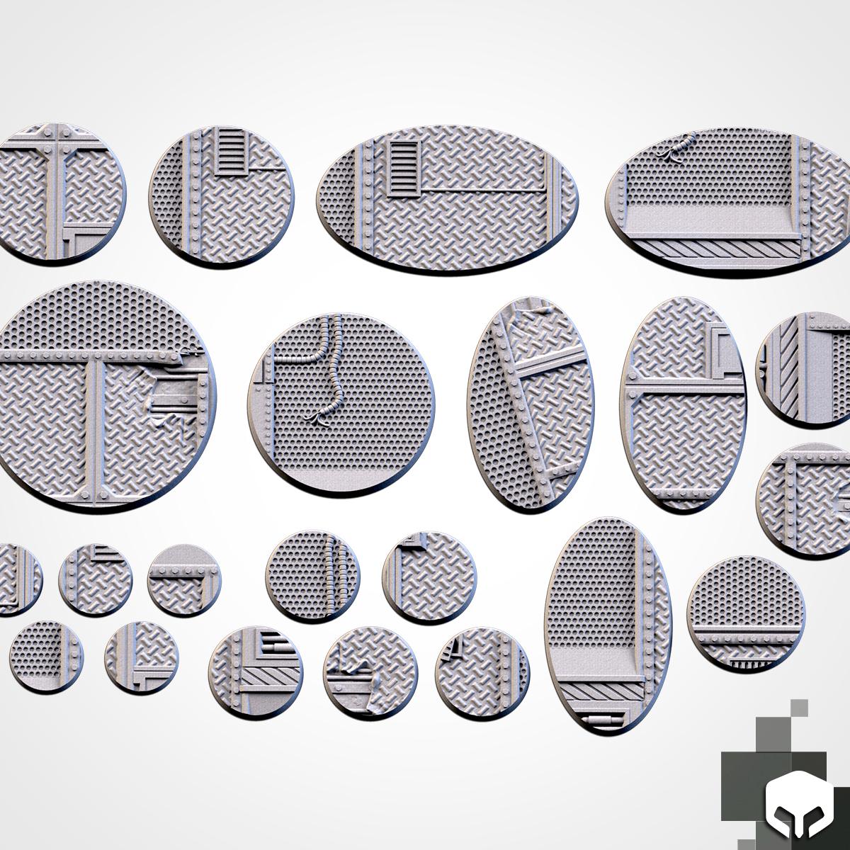 Txarli Factory TOPPERS Forest Bases 25mm/32mm/40mm/50mm/60mm and more / Wargaming