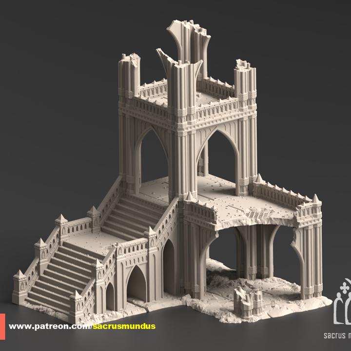 Vertex Tertius - Hive Crossroad - Sacrus Mundus Terrain