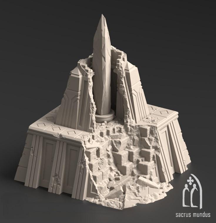 Krotone in flames - Sacrus Mundus Terrain