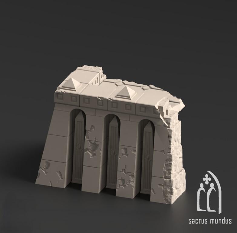 Krotone in flames - Sacrus Mundus Terrain