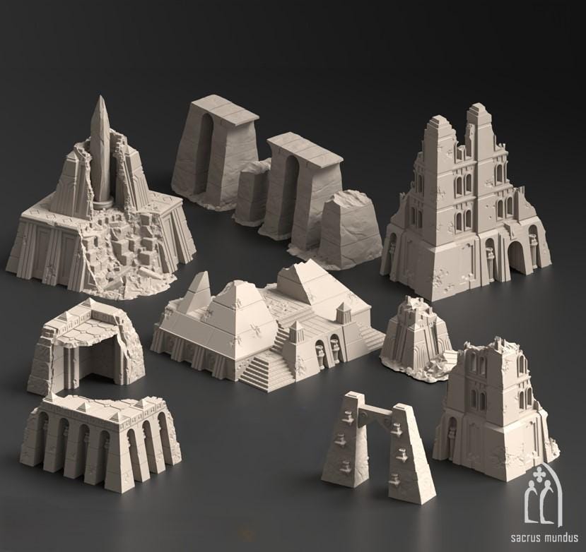 Krotone in flames - Sacrus Mundus Terrain