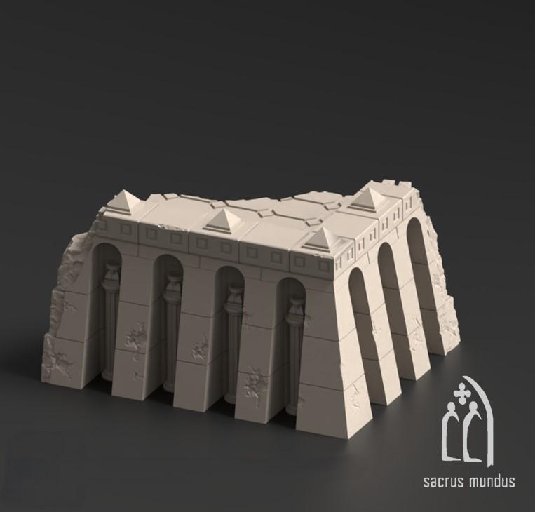 Krotone in flames - Sacrus Mundus Terrain