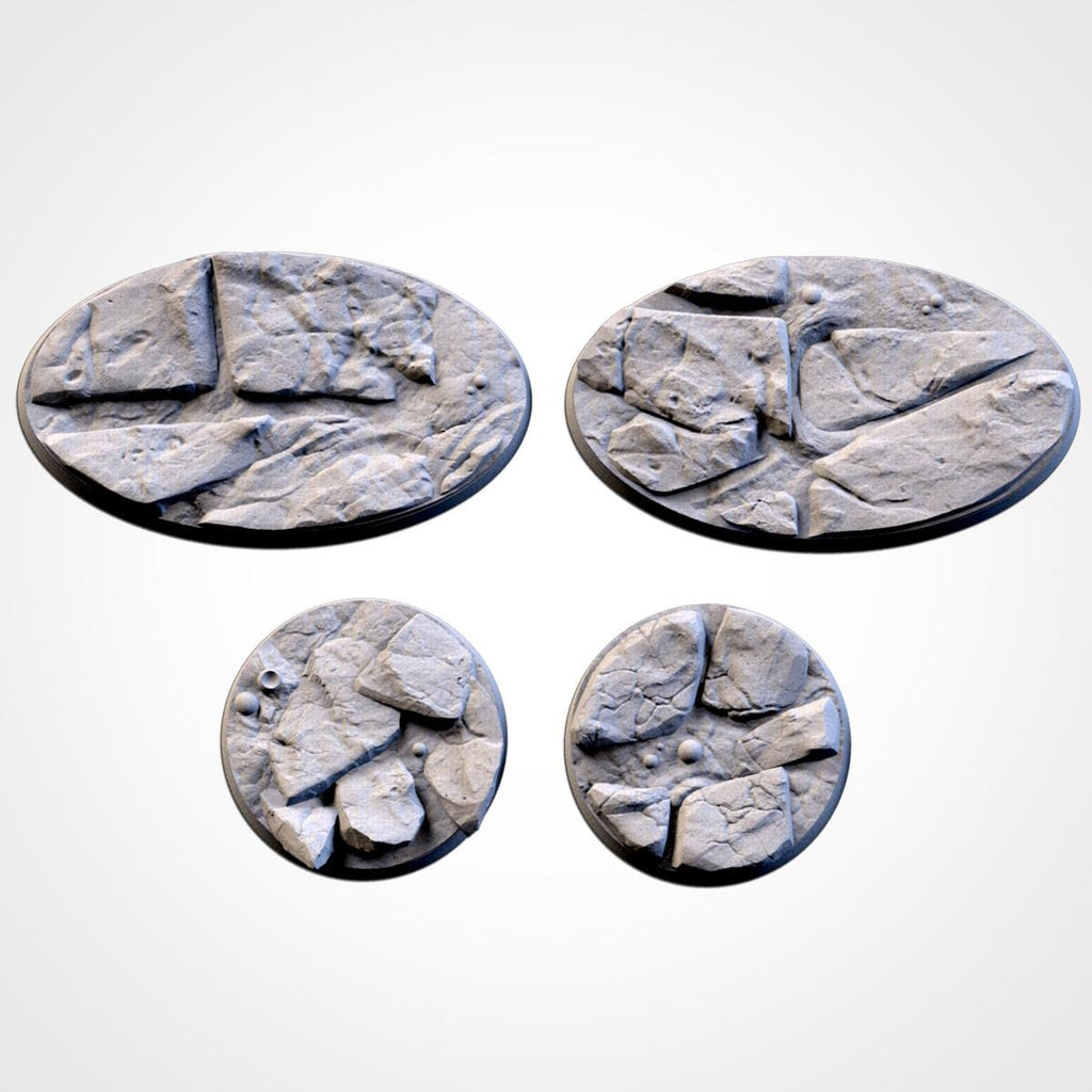 Txarli Factory Volcanic Bases 25mm/32mm/40mm/50mm/60mm and more / Wargaming