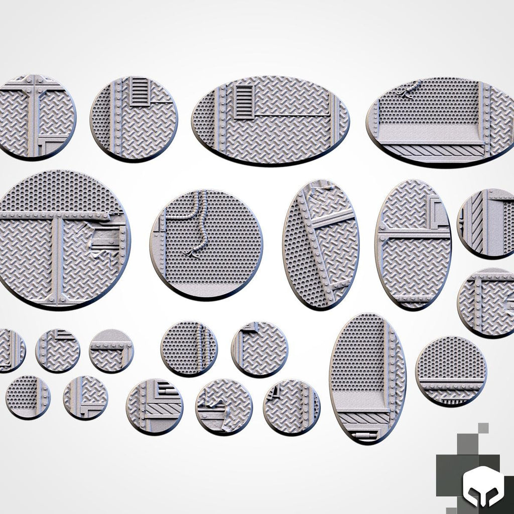 Txarli Factory, Factory Bases 25mm/32mm/40mm/50mm/60mm and more / Wargaming