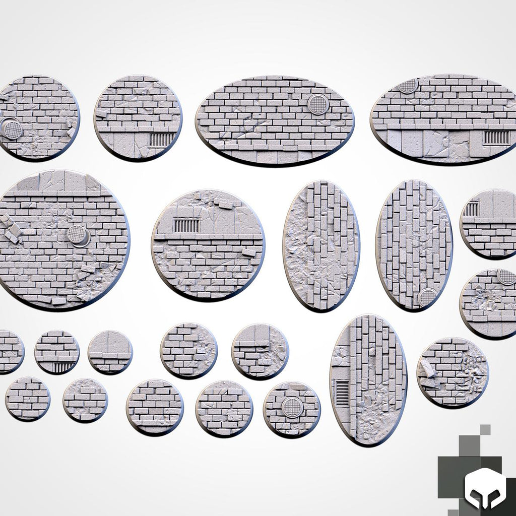Txarli Factory WW2 Bases 25mm/32mm/40mm/50mm/60mm and more / Wargaming
