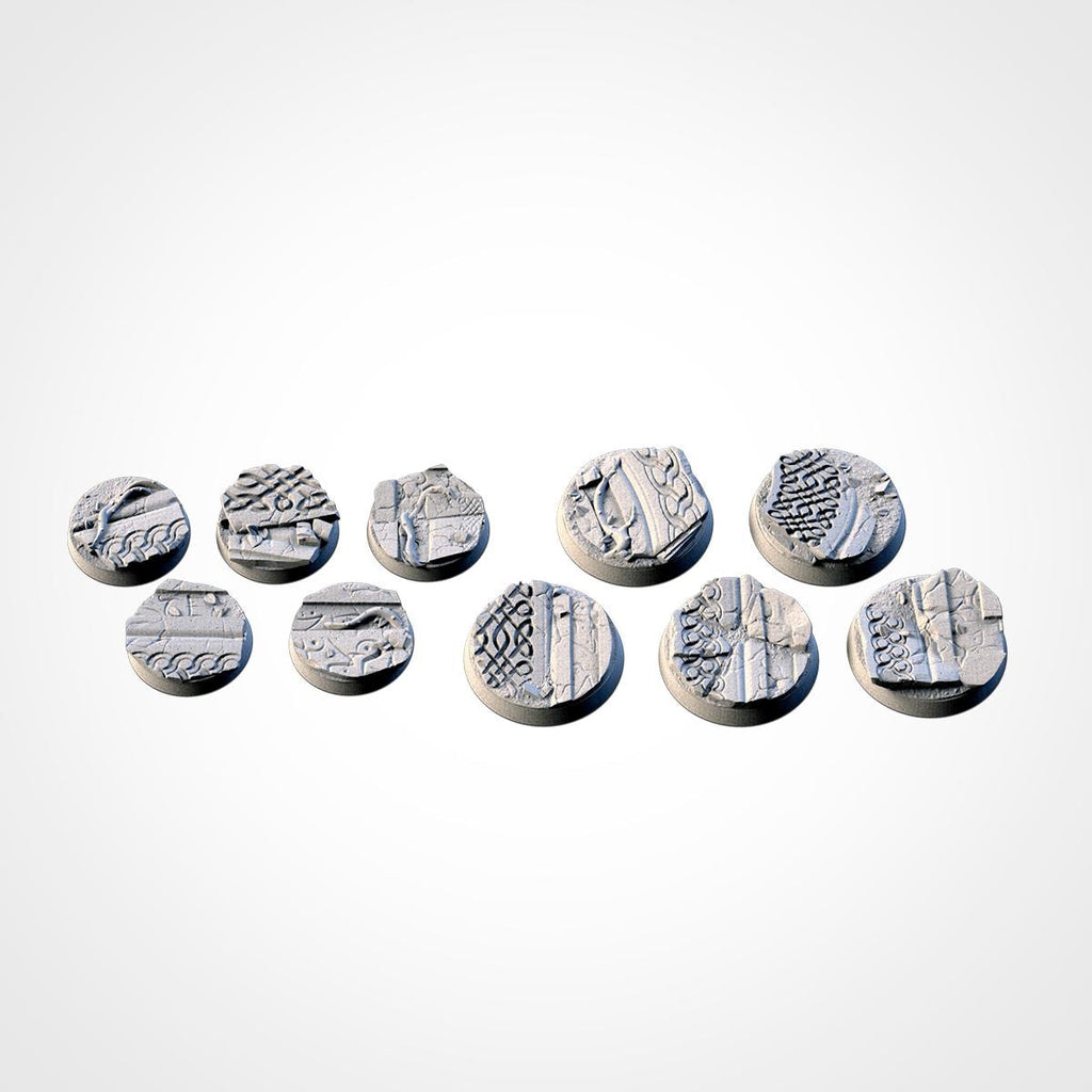 Txarli Factory, Ancestral Ruins Bases 25mm/32mm/40mm/50mm/60mm and more / Wargaming