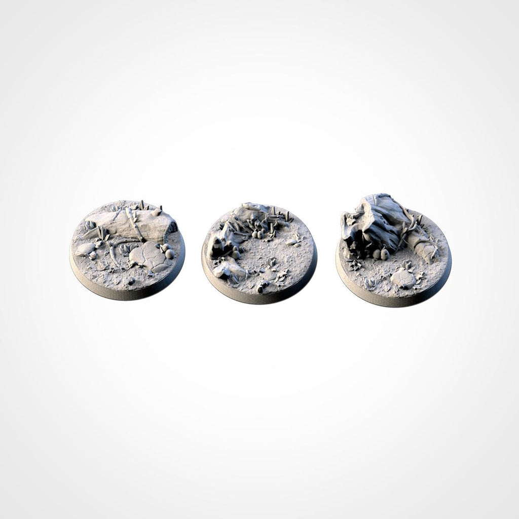 Txarli Factory Forest Bases 25mm/32mm/40mm/50mm/60mm and more / Wargaming
