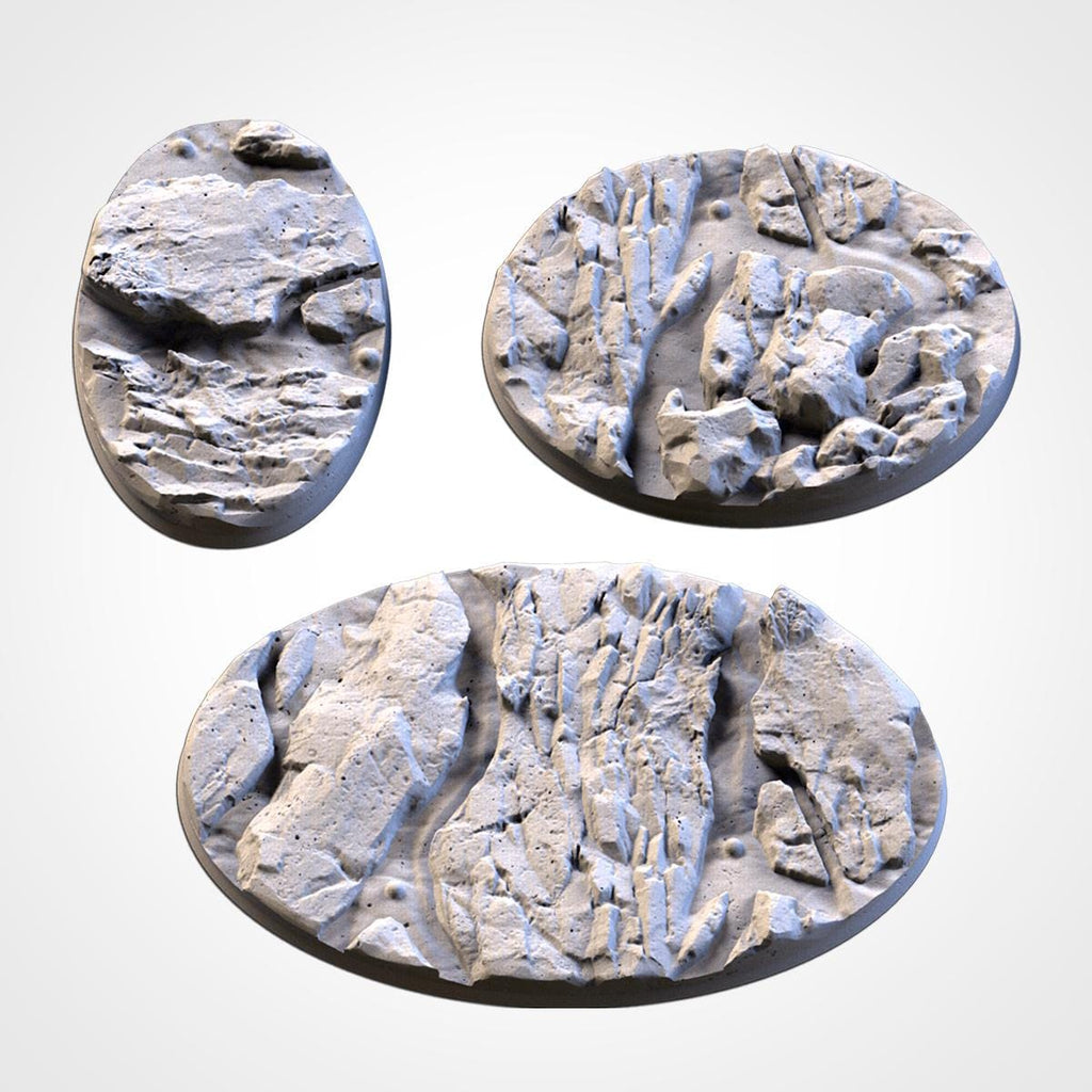 Txarli Factory Volcanic Bases EXPANSION 25mm/32mm/40mm/50mm/60mm and more / Wargaming