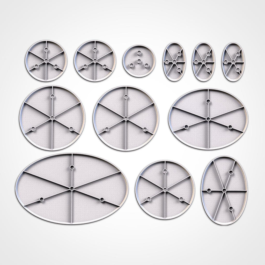 Txarli Factory Volcanic Bases EXPANSION 25mm/32mm/40mm/50mm/60mm and more / Wargaming