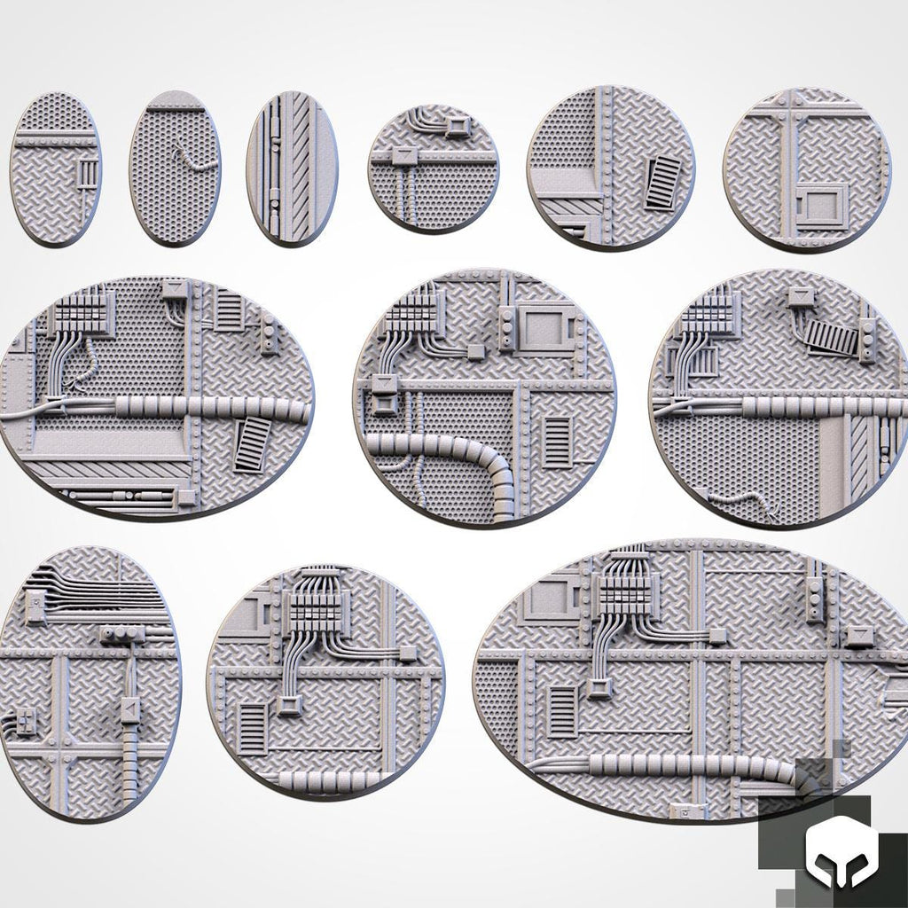 Txarli Factory, Factory Bases EXPANSION 25mm/32mm/40mm/50mm/60mm and more / Wargaming