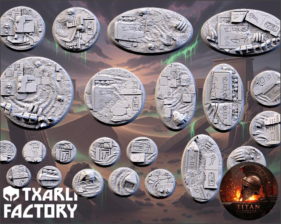 Txarli Factory, Egyptian / Egypt / Sci-Fi Temple 25mm/32mm/40mm/50mm/60mm and more / Wargaming / D&D