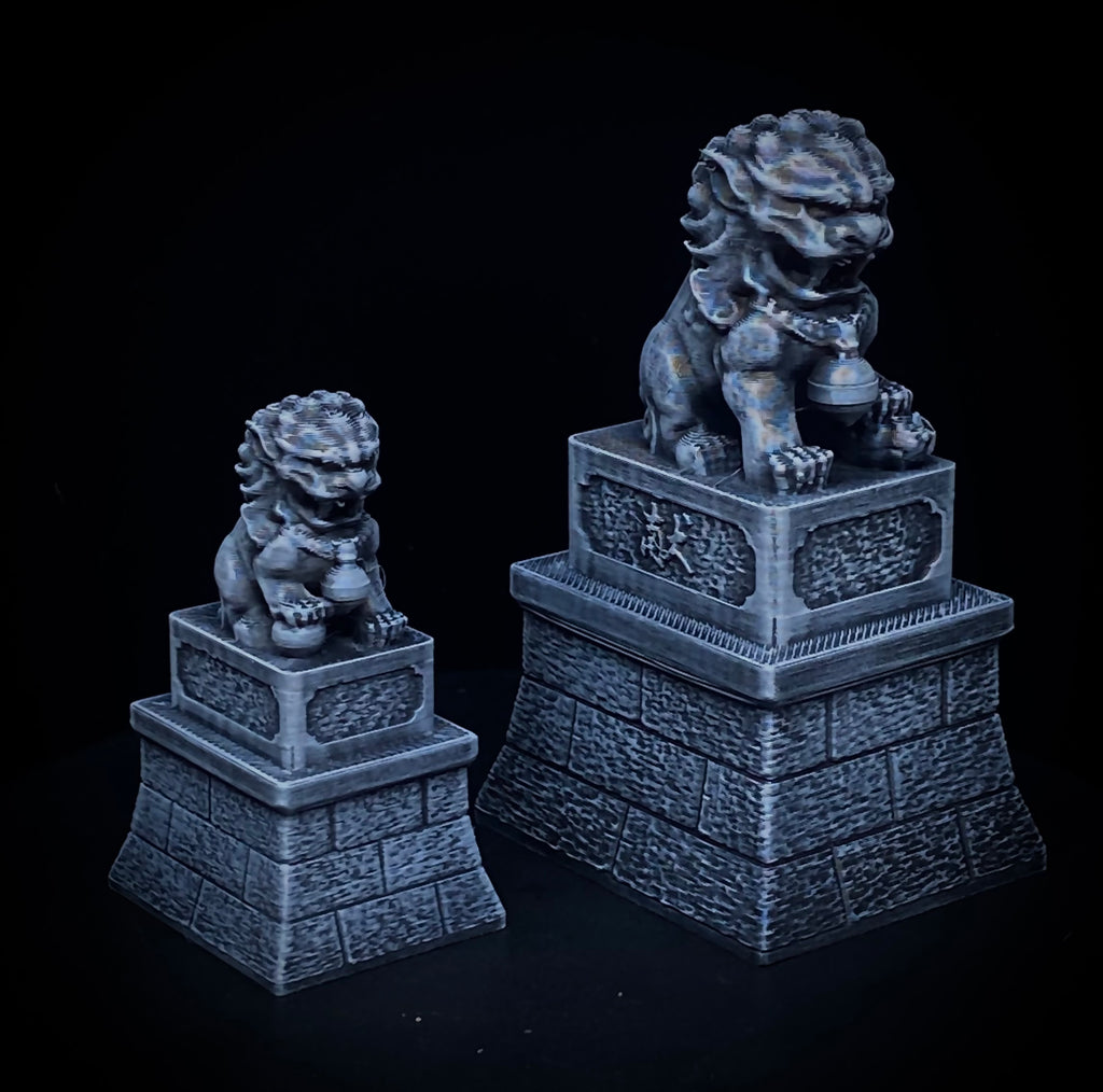 Lion Guardian / Foo Dog Statue - Bushido Terrain